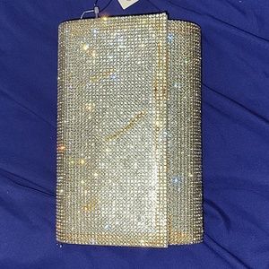 Jessica McClintock rhinestone evening bag